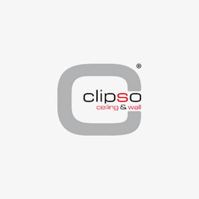 logo clipso ceiling & wall
